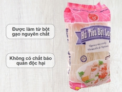 Hủ tiếu bột lọc Bích Chi gói 400gr