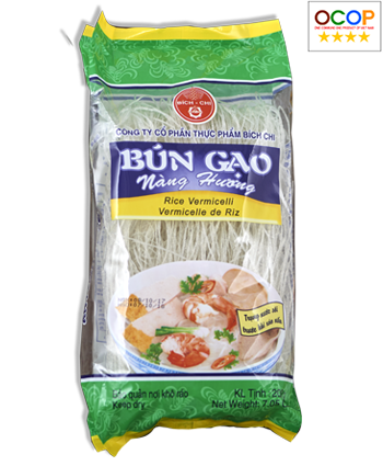 Bún gạo khô Nàng Hương Bích Chi gói 200gr