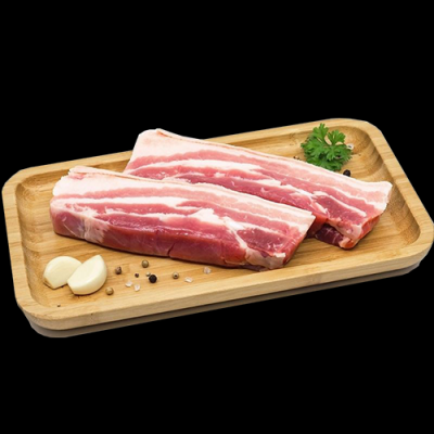 Ba rọi heo rút sườn Kon Tum - túi 500gr