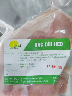Thịt Đùi - Thịt Heo Kontum - 500gr